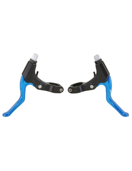 Cantilever Alloy Brake Lever Set 228-AD Black/Blue.